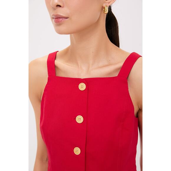 ALEX MILL Crimson Alexis Dress Size S NWT Retail $195 Tuckernuck - Picture 5 of 8